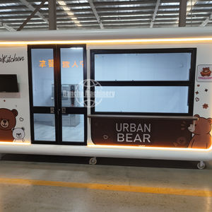 Equipo para Camión de Helados, Camión de Comida Personalizado para Panadería, Carrito de Comida Multifuncional, Camión Eléctrico Disponible, Personalizable, 4 Ruedas - Product Image 1