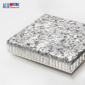Màu Xám nhôm tổ ong bảng tổng hợp với Veneer đá - Product Image 1
