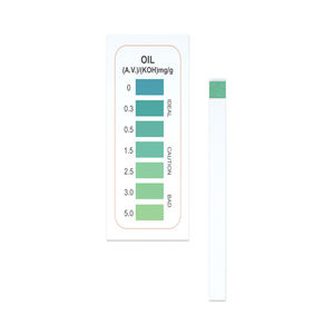 Kit de bandelettes de <span class=keywords><strong>test</strong></span> d'<span class=keywords><strong>huile</strong></span> de friture intelligente <span class=keywords><strong>avec</strong></span> détection FFA Cuisson/<span class=keywords><strong>Friteuse</strong></span>/Analyseur de qualité d'<span class=keywords><strong>huile</strong></span> d'olive pour l'industrie alimentaire et la maison - Product Image 6