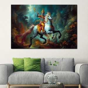 Decoración para sala de estar religión india pinturas en lienzo impresiones carteles religión Buda dioses hindúes Señor arte de pared - Product Image 2