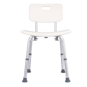 Portable Aluminum Folding Bariatric Bath Shower <strong>Chair</strong> with Adjustable Armrests <strong>Elderly</strong> Bathroom Safety Equipment - Product Image 4
