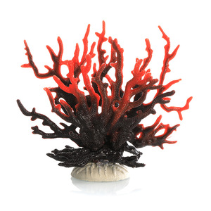 Aquascape 1L Décoration d'aquarium marin en fer, simulation de coquille de wigwam, plantes aquatiques, branches de corail en plastique - Product Image 4