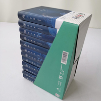 Impresión de Libros Personalizados de Alta Gama, Fabricante Líder en China, Estampado en Lámina Dorada, Cubierta de Lujo, Color Preciso