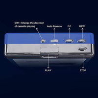 Convertisseur de cassette en MP3 portable en gros avec transmetteur audio Bluetooth, lecteur et enregistreur de cassettes personnel pour l'archivage numérique à domicile
