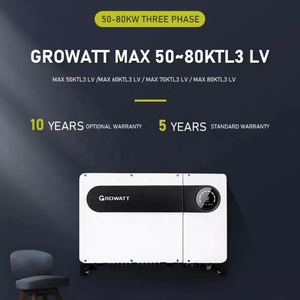 Growatt Max 50 ~ 80ktl3 LV 50kw 60kw 70kw 80kw DC để AC 7 mppts 3 giai đoạn trên lưới năng lượng mặt trời biến tần với mô-đun wifi - Product Image 6