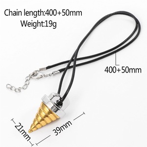 En gros, Porte-clés en métal fin avec pendentif en alliage, motif Anime <span class=keywords><strong>Simon</strong></span> Core Fine Cross, style bouddhiste, avec chaîne en corde, pour breloques de <span class=keywords><strong>collier</strong></span> - Product Image 3