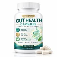 Capsules pour la Santé Intestinale à Marque Blanche, Formule Quotidienne à Base de L-Glutamine pour Adultes, Soutient la Revêtement Intestinal, Fabrication Directe Usine, OEM ODM