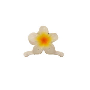 Fermaglio per capelli Tz Egg Flower da 9 cm, clip in plastica colorata per donna, stile dolce - Product Image 2