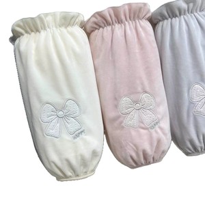 Fundas Protectoras para Mujer, Otoño Invierno, Bordado con Lazo, Diseño Alegre, Beige, Negro, Gris, Adulto, Uso General, Antiincrustante - Product Image 5