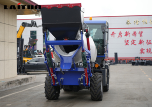 Nhà máy cung cấp trực tiếp, miễn phí vận chuyển, xe trộn bê tông tự đổ LaiTuo 1.5 m³ mới, bảo hành 1 năm, đang bán chạy - Product Image 6