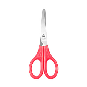 Ciseaux pour étudiants en acier inoxydable à tête droite, couleur verte et rouge, pour l'école, l'artisanat et la papeterie - Product Image 3