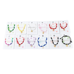 Juego de Pulseras de Acero Inoxidable con Nudo de Siete Estrellas, Diseño de Tortuga Dorada, Hechas a Mano, 12 Piezas, Unisex, Regalo, Joyería - Product Image 2