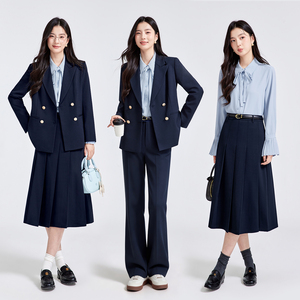 <span class=keywords><strong>ชุด</strong></span>สูทผู้หญิงสำหรับงานสัมภาษณ์ ฤดูใบไม้ผลิ ฤดูใบไม้ร่วง นักศึกษามหาวิทยาลัย <span class=keywords><strong>สอบ</strong></span>ข้าราชการ คุณวุฒิครู <span class=keywords><strong>ชุด</strong></span>ทำงานแบบมืออาชีพ - Product Image 4