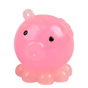 Wholesale TPR Kawaii Maltose Octopus Shaped Pressure Release Promotional Gift Decompression <b>Squeeze</b> Toys for Kids and Adults - Product Image 1