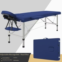 Table de massage pliable populaire pour salon de beauté et spa, portable, polyvalente, douce, réglable en hauteur, moderne, 3 moteurs, pour hôtel, salon, salle de sport