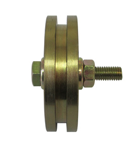 Porte coulissante <span class=keywords><strong>en</strong></span> fer <span class=keywords><strong>rail</strong></span> de guidage de roue - Product Image 2