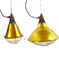 Lampe chauffante infrarouge Guanjiang de haute qualité, respectueuse des animaux et étanche, pour le chauffage des porcelets et de la volaille dans les fermes avicoles