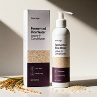 Après-shampoing sans rinçage professionnel premium naturel doux et efficace à l'eau de riz fermentée anti-pelliculaire – Vente directe fabricant