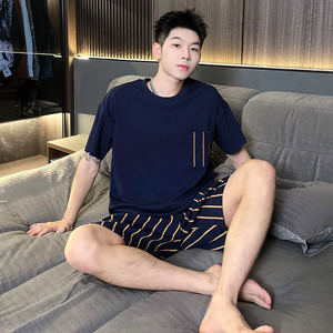 Dropshipping vestiti economici camicia da notte uomo pigiama pigiama pigiama uomo per uomo <span class=keywords><strong>Set</strong></span> - Product Image 3