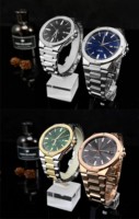 Jam Tangan Pria Desainer Berkualitas Tinggi Tahan Air 5ATM Label Pribadi Kustom Jam Tangan Bisnis Mewah Ultra Tipis Pria