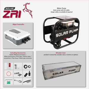 ZRI MPPT Controller Accept OEM ODM 2/3/4 Inch 3 <b>Solar</b> <b>Pumps</b> Controllers Water <b>Solar</b> <b>Pumps</b> ZSHF45-17-110(/200)-1500 <b>Solar</b> <b>Pumps</b> W - Product Image 5