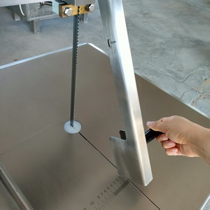 Scie à os électrique professionnelle pour <span class=keywords><strong>boucherie</strong></span>, découpe de viande congelée, équipement en acier inoxydable - Product Image 3