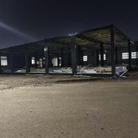 Bureau mobile personnalisé en conteneur plat, isolé, préfabriqué pour chantier de construction