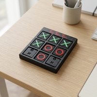 Jeu de Tic-Tac-Toe Mini Créatif en Impression 3D, Impression PLA Personnalisable, Peut être Imprimé en Gros, Modèle 3D Haute Précision