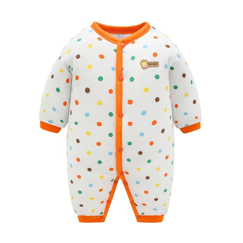 Colorful dot giraffe quilted cotton