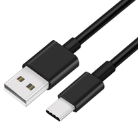 Kabel Data USB TPE 5V 2A 1M Tipe C, Kabel Data Mikro USB