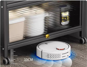 Muebles de Cocina Multifuncionales de Diseño Moderno en Negro/Blanco/Antracita con Recubrimiento en Polvo y Estructura Desmontable para Cocina y Sala de Estar - Product Image 5