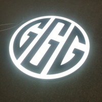 Panneau lumineux d'usine Led Frontlit Panneaux de construction lumineux personnalisés Lettres de canal LED allumées pour magasin