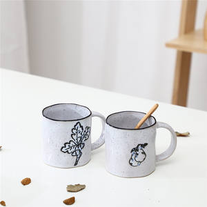 Taza <span class=keywords><strong>de</strong></span> cerámica con diseño personalizado, taza <span class=keywords><strong>de</strong></span> porcelana blanca con asa, para té, <span class=keywords><strong>leche</strong></span>, latte, café expreso - Product Image 2