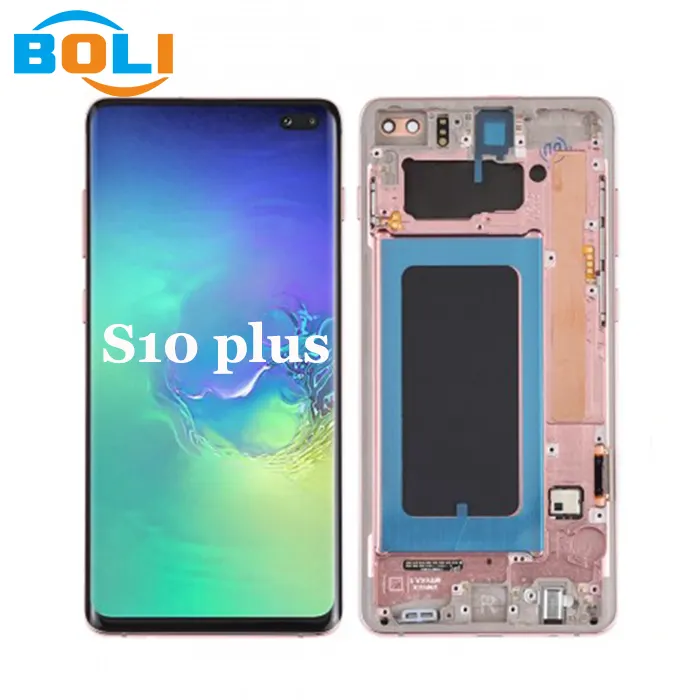 Factory price 100% tested lcd for samsung S10 plus display LCD Touch Screen Replacement for Samsung Galaxy s10 plus original LCD