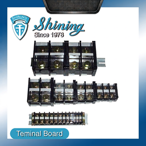 Bloc de bornes parallèles combiné SHINING TE-400 600V 400A à montage sur rail DIN avec vis M10 280mm/550 - Product Image 1