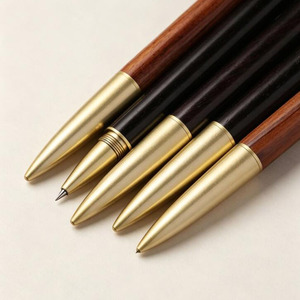 Stylo en bois NW023 avec encre gel bois de santal, pointe de 0,5 mm, forme des douze animaux, pour usage professionnel, bureau, personnel, logo personnalisé - Product Image 2