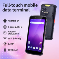 Xincode Sans Fil Android 14 PDA 1D 2D Barcode Scanner NFC Robuste PDA De Poche USB 4G Mobile Tablette Android PDAS