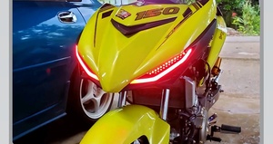 Feux LED pour moto, feux de moto adaptés à Yamaha Y15ZRV2LC135V8, phare LED - Product Image 2