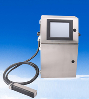 Imprimante jet d'encre à plat automatique en ligne Leadjet S610 pour codes de date, haute productivité, facile à utiliser, petite taille, pour métal/plastique/verre