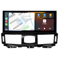 Pour Infiniti Q70L M25 M35 2011-2019 Écran Android Lecteur multimédia sans fil CarPlay Android Auto Navigation GPS RTS