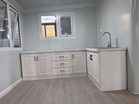Conteneur modulaire de 20 pieds/40 pieds Maison en conteneur préfabriquée de luxe Maison en conteneur extensible Salle de bain et cuisine