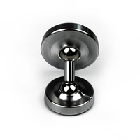 Soporte Magnético para Teléfono de Escritorio, Doble Imán, ABS, Rotación de 720 Grados, Resistente al Agua, para Gimnasio y Deportes
