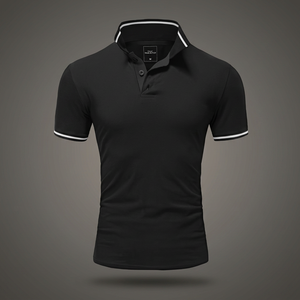 Camiseta de Golf para Hombre, 180 Gramos, Personalizada con Bordado e Impresión, 100% Poliéster, Tejido Liso Teñido, Transpirable, con Logotipo Personalizado - Product Image 3