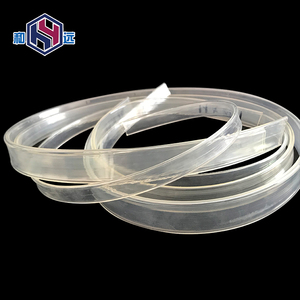 Tubo de TPU transparente plano inflable para airbag, accesorio de eje deslizante, <span class=keywords><strong>manguera</strong></span> de goma, 2 bar, dureza 85A, corte y moldeo. - Product Image 1