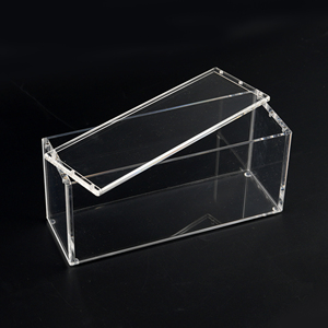 Durable Clear Acrylic Display Case Protector Card Special Box for Collectibles - Product Image 3