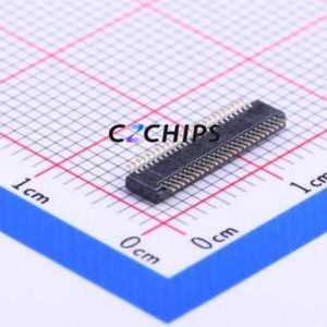 DF23C-50DP-0.5V(92) Board-to-Board & Backplane Connector SMD,P=0.5mm Connector 0.5mm Vertical Mount 2 300mA - Product Image 2