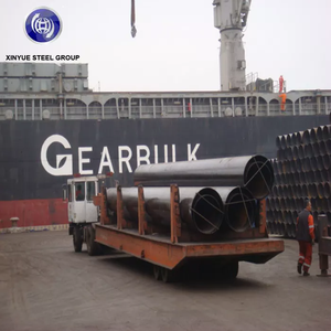 天津新跃SSAW JIS G3125 SPA-H直径OD 219-3000毫米科腾a钢管 - Product Image 3