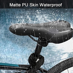 Coussin de vélo souple et confortable pour hommes et femmes <span class=keywords><strong>selle</strong></span> de vélo d'exercice Style simple <span class=keywords><strong>gel</strong></span> vtt siège de vélo de route de montagne - Product Image 5