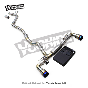 Sistema de silenciador Yooking Valvetronic para <span class=keywords><strong>Toyota</strong></span> <span class=keywords><strong>Supra</strong></span> A90 3,0 T 2020-2024 Tubo de <span class=keywords><strong>escape</strong></span> de titanio - Product Image 6