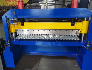 Machine à mouler de feuille de toit métallique, machine à modeler les panneaux muraux en <span class=keywords><strong>acier</strong></span> coloré - Product Image 6